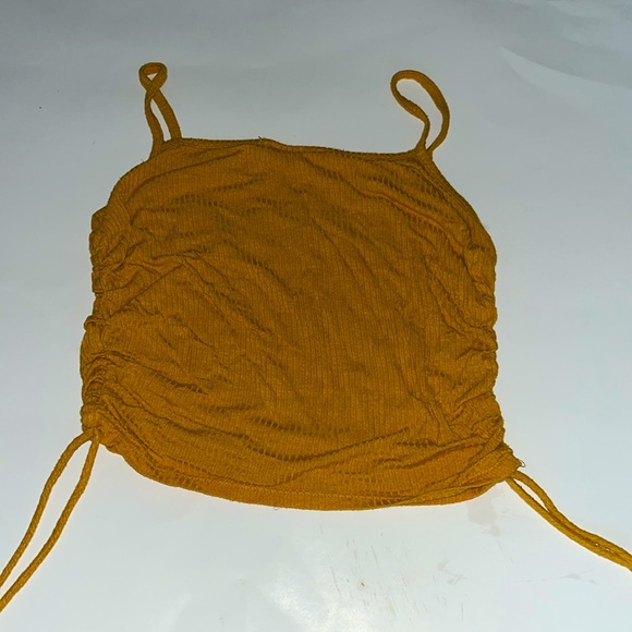 Crop top Be happy shirt , good spirit, happy 😊. Summer time finee ✨✨ - Picture 2 of 2